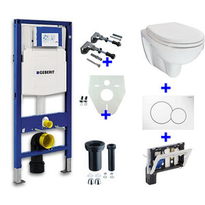 Geberit Geberit UP-320 + toiletblokhouder + Trevi O.P. + Sigma 01 wit