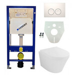 Geberit Geberit Geberit UP 100 Vesta wc+zitt.+ Delta 25 wit