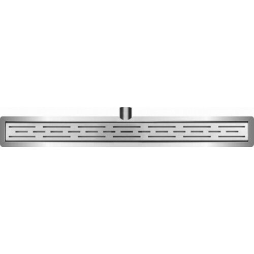 Wiesbaden 3e generatie douchegoot met flens en rooster 90x7cm RVS Wiesbaden Wiesbaden 3e generatie douchegoot met flens en rooster 90x7cm RVS