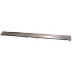 Wiesbaden tegelrooster voor douchegoot 110 x 7cm RVS Wiesbaden Wiesbaden tegelrooster voor douchegoot 110 x 7cm RVS