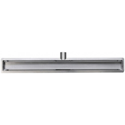 Wiesbaden douchegoot met tegelrooster en flens 90 x 7cm RVS Wiesbaden Wiesbaden douchegoot met tegelrooster en flens 90 x 7cm RVS