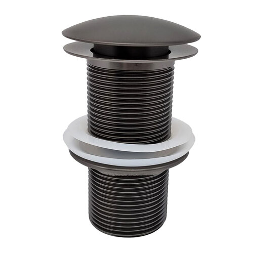 Wiesbaden Caral clickwaste verlengd 5/4" | Gunmetal Wiesbaden Wiesbaden Caral clickwaste verlengd 5/4" | Gunmetal