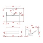 Wiesbaden Julia fontein Solid surface 30 x 28 x 12,5cm | Mat zwart Wiesbaden Wiesbaden Julia fontein Solid surface 30 x 28 x 12,5cm | Mat zwart