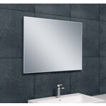 Xellanz Xellanz Serra spiegel rechthoek met lijst 80 x 60 x 2,1 cm aluminium