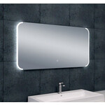 Wiesbaden Wiesbaden Bracket spiegel rechthoek met LED, dimbaar en spiegelverwarming 120 x 60cm