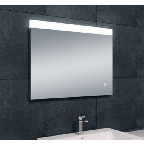 Wiesbaden Wiesbaden Single spiegel rechthoek met LED, dimbaar en spiegelverwarming 80 x 60cm
