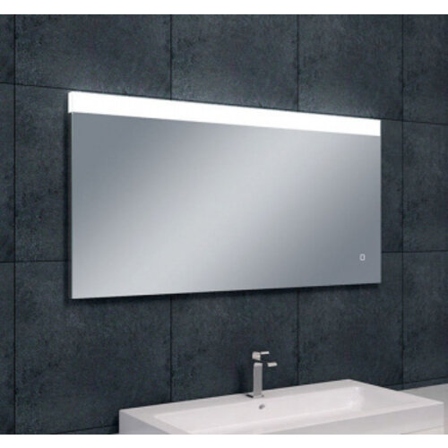 Wiesbaden Wiesbaden Single spiegel rechthoek met LED, dimbaar en spiegelverwarming 120 x 60cm