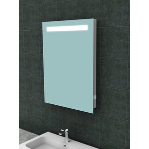 Wiesbaden Tigris spiegel rechthoek met LED en stopcontact 60x80cm