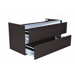 Wiesbaden Vision onderkast met 2 laden 100x46 | Houtnerf grijs Wiesbaden Wiesbaden Vision onderkast met 2 laden 100x46 | Houtnerf grijs