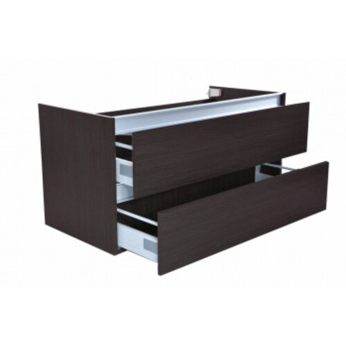 Wiesbaden Vision onderkast met 2 laden 100x46 | Houtnerf grijs Wiesbaden Wiesbaden Vision onderkast met 2 laden 100x46 | Houtnerf grijs