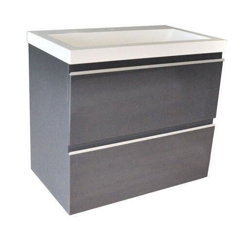 Wiesbaden onderkast 60cmx36cm zonder wastafel | Glans grijs Wiesbaden Wiesbaden onderkast 60cmx36cm zonder wastafel | Glans grijs