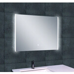 Wiesbaden Wiesbaden Duo spiegel rechthoek met LED 82 x 60cm