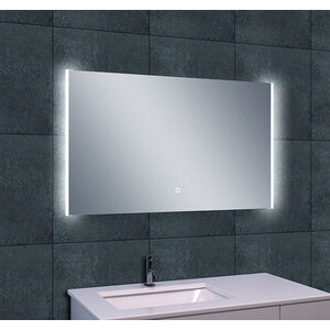 Wiesbaden Duo spiegel rechthoek met LED 102x60cm