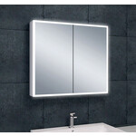 Wiesbaden Wiesbaden Quatro spiegelkast met LED, dimbaar 80 x 70 x 13cm