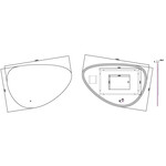 Wiesbaden Uovo spiegel ovaal met LED, dimbaar en spiegelverwarming 140cm Wiesbaden Wiesbaden Uovo spiegel ovaal met LED, dimbaar en spiegelverwarming 140cm