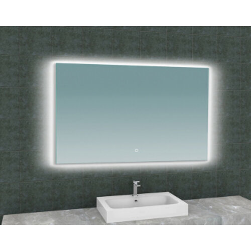 Wiesbaden Wiesbaden Soul spiegel rechthoek met LED, dimbaar en spiegelverwarming 120 x 80cm
