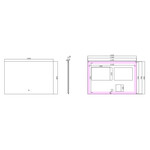 Wiesbaden Soul spiegel rechthoek met LED, dimbaar en spiegelverwarming 120 x 80cm Wiesbaden Wiesbaden Soul spiegel rechthoek met LED, dimbaar en spiegelverwarming 120 x 80cm