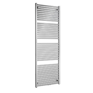 Wiesbaden Elara sierradiator | Chroom | 181.7x60 Midden onder aansluiting