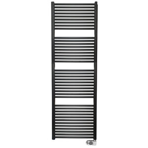 Wiesbaden Elara elektrische radiator 181.7x60cm | Mat zwart