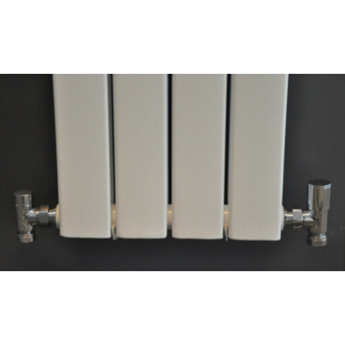 Wiesbaden Luxe radiator aansluitset haaks | Chroom Wiesbaden Wiesbaden Luxe radiator aansluitset haaks | Chroom