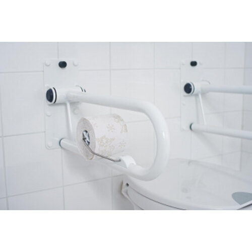 Ridder Leo toiletrolhouder voor toiletbeugel wit