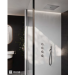 Hotbath Cobber Regendoucheset IBS27 | Geborsteld Messing PVD | Ronde handdouche | 38cm Vierkante Hoofddouche | Handdouche met wandhouder HotBath Hotbath Cobber Regendoucheset IBS27 | Geborsteld Messing PVD | Ronde handdouche | 38cm Vierkante Hoofddouche | Handdouche met wandhouder