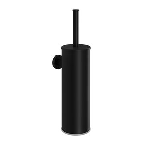 HotBath Cobber X WC-borstelgarnituur wandmodel Mat Zwart CXA11BL