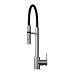 HotBath Fellow Keukenmengkraan met draaibare uitloop en flexibele uitneembare handdouche Geborsteld Koper PVD FKM22BCP HotBath HotBath Fellow Keukenmengkraan met draaibare uitloop en flexibele uitneembare handdouche Geborsteld Koper PVD FKM22BCP