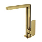 HotBath Gal Wastafelmengkraan Draaibare uitloop Geborsteld Messing PVD GL004BBP HotBath HotBath Gal Wastafelmengkraan Draaibare uitloop Geborsteld Messing PVD GL004BBP