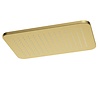 HotBath Gal Hoofddouche Rechthoek 27 x 40 cm Geborsteld Messing PVD GL106BBP