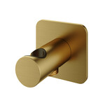 HotBath Gal Wandsteun met Uitlaat Geborsteld Messing PVD GL515BBP HotBath HotBath Gal Wandsteun met Uitlaat Geborsteld Messing PVD GL515BBP