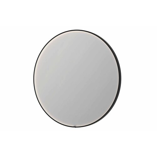 Ink SP24 spiegel rond 120cm met kader | direct LED verlichting rondom | Geborsteld Metaal Zwart INK Ink SP24 spiegel rond 120cm met kader | direct LED verlichting rondom | Geborsteld Metaal Zwart
