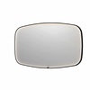 Ink SP31 spiegel 140x80cm - directe LED verlichting rondom, mat zwart