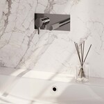 Brauer Chrome Edition inbouw wastafelmengkraan | Chroom | Rechte uitloop | Achterplaat | Middel dik | Links Brauer Brauer Chrome Edition inbouw wastafelmengkraan | Chroom | Rechte uitloop | Achterplaat | Middel dik | Links