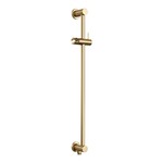 Brauer Brauer | Glad | 30cm | Rechte wandarm | Staaf handdouche | Met glijstang | goud geborsteld PVD