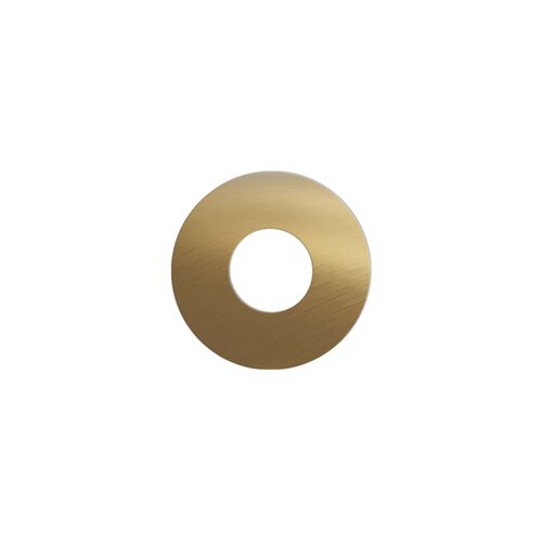 BRAUER Overloopring goud geborsteld PVD | Goud Brauer BRAUER Overloopring goud geborsteld PVD | Goud