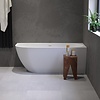 Solidline Luvino hoekbad | Rechts | 170 cm | Mat Wit
