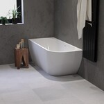 Solidline Luvino hoekbad | Links | 180 cm | Mat Wit Solidline Solidline Luvino hoekbad | Links | 180 cm | Mat Wit