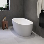 Solidline Livia vrijstaand bad | 160 cm | Wit Solidline Solidline Livia vrijstaand bad | 160 cm | Wit