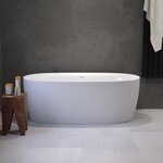 Solidline Livia vrijstaand bad | 180 cm | Wit Solidline Solidline Livia vrijstaand bad | 180 cm | Wit