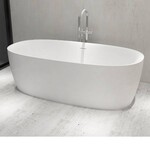 Solidline Livia vrijstaand bad | 180 cm | Wit Solidline Solidline Livia vrijstaand bad | 180 cm | Wit