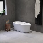 Solidline Lucas vrijstaand bad 135x65cm Wit Solidline Solidline Lucas vrijstaand bad 135x65cm Wit