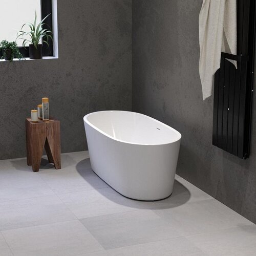 Solidline Lucas vrijstaand bad 178x80cm Wit Solidline Solidline Lucas vrijstaand bad 178x80cm Wit