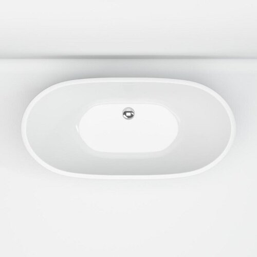 Solidline Lucas vrijstaand bad 178x80cm Wit Solidline Solidline Lucas vrijstaand bad 178x80cm Wit