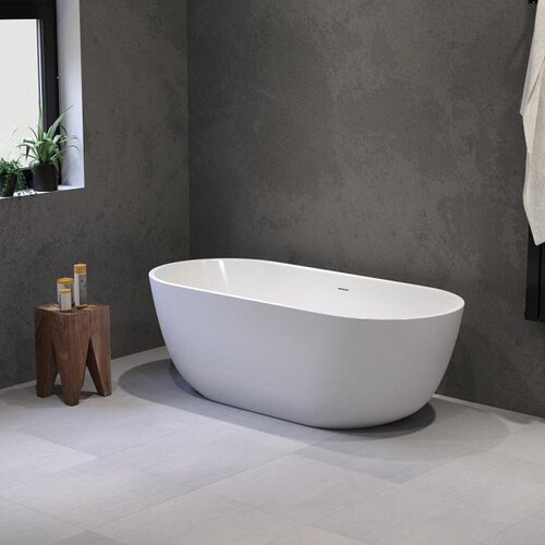 Solidline Terra vrijstaand bad | 168 cm | Wit Solidline Solidline Terra vrijstaand bad | 168 cm | Wit