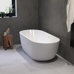 Solidline Terra vrijstaand bad | 168 cm | Wit Solidline Solidline Terra vrijstaand bad | 168 cm | Wit