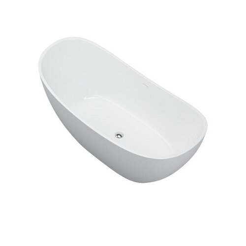 Solidline Geona vrijstaand bad 168x76cm Wit Solidline Solidline Geona vrijstaand bad 168x76cm Wit