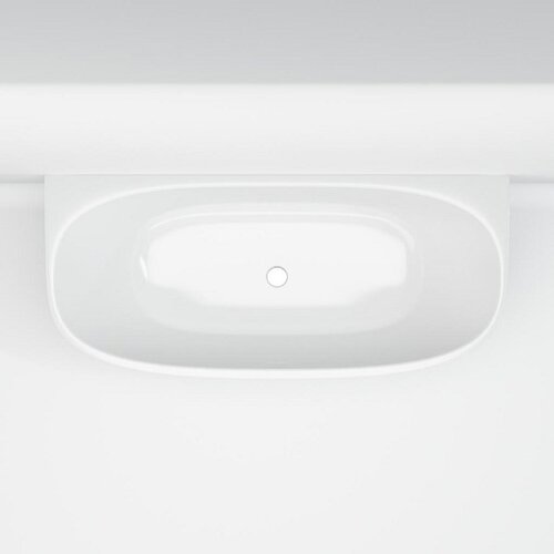 Solidline Arona back to wall bad | 160 cm | Wit Solidline Solidline Arona back to wall bad | 160 cm | Wit