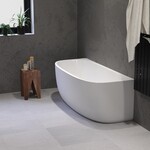 Solidline Arona back to wall bad | 180 cm | Wit Solidline Solidline Arona back to wall bad | 180 cm | Wit