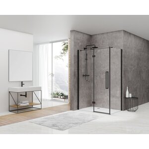 Van Rijn Products Van Rijn Products ST05 Wand voor hoekcabine 870-890x200 | Helder glas | clear glas 8mm, zwart. Combineren met deur naar keuze. Van Rijn Products ST05 Wand voor hoekcabine 870-890x200 | Helder glas | clear glas 8mm, zwart. Combineren met deur naar keuze.